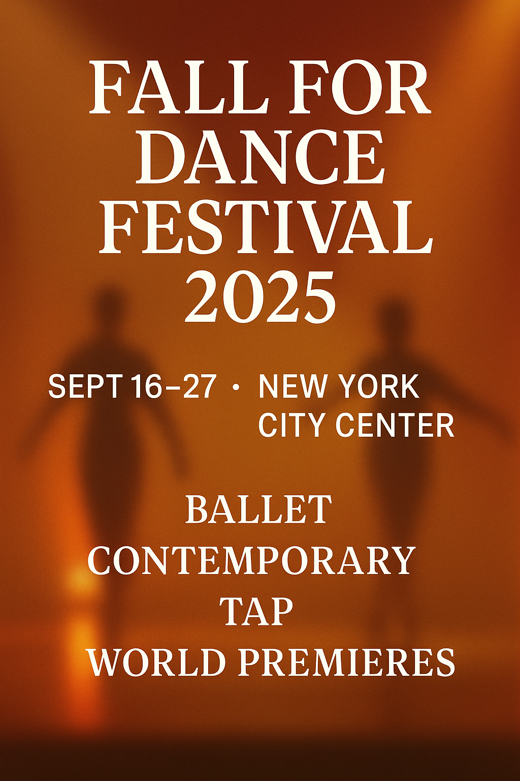 Fall for Dance Festival 2025 at New York City Center
